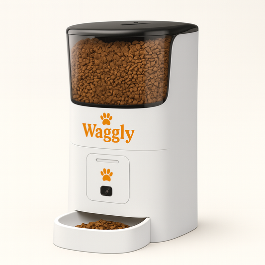 Waggly Automatic Pet Feeder - App + Camera
