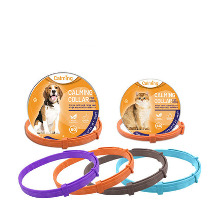 Pet Soothing And Soothing Collar Can Adjust Cats And Dogs To Relieve Anxiety Pet Calm